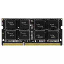 Оперативна пам'ять для ноутбука Team 8GB SO-DIMM DDR3L 1600 MHz (TED3L8G1600C11-SBK)
