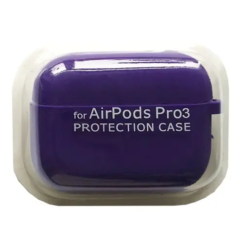 Силіконовий чохол NICHOSI для Apple AirPods PRO 3 Violet - фото 1