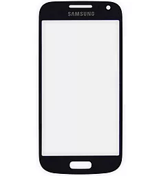 Корпусне скло дисплея Samsung Galaxy S4 mini I9190, I9192, I9195 Black