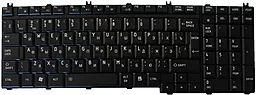 Клавіатура для ноутбуку Toshiba A500 L350 L500 L550 P200 P300 P500 AETZ1R00210-UE чорна