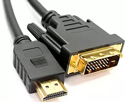 Видеокабель MediaRange HDMI - DVI М-М 2 м 24+1 Black (MRCS118) - миниатюра 3