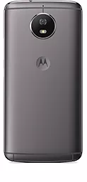 Задняя крышка корпуса Motorola Moto G5S / XT1792 / TX1799-2 / XT1794 со стеклом камеры Original Lunar Gray