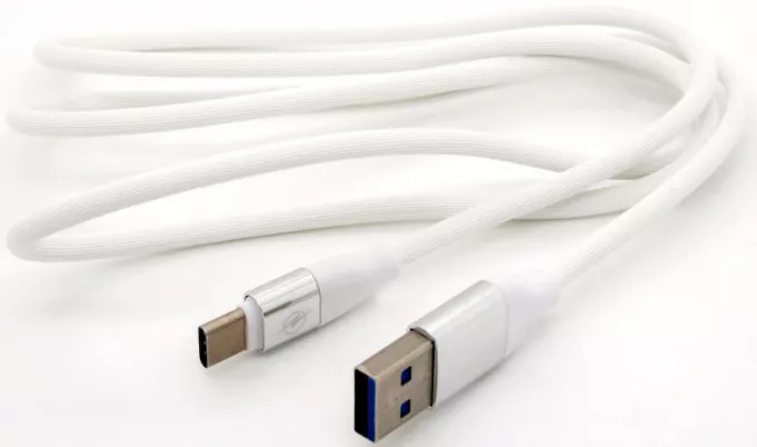 Кабель Walker C530 USB-A - Type-C 12w 2.4a 1м cable White - фото 1
