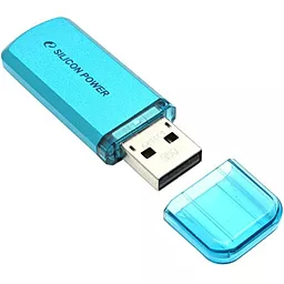 Флешка Silicon Power 64GB USB Helios 101 (SP064GBUF2101V1B) Blue - мініатюра 3