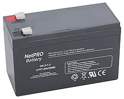 Аккумуляторная батарея NetPRO 12V 7.2Ah (CS12-7.2)
