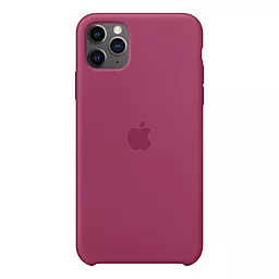 Чохол Apple Silicone Case PB для Apple iPhone 11 Pro Max Pomegranate