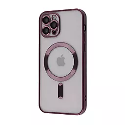Чохол 1TOUCH Metal Matte Case with MagSafe для Apple iPhone 12 Pro Deep Purple