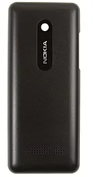 Задняя крышка корпуса Nokia 206 Black - фото Задняя крышка корпуса Nokia 206 Black