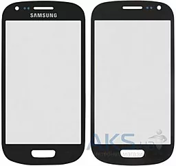 Корпусное стекло дисплея Samsung Galaxy S3 mini I8190 Black - фото Корпусное стекло дисплея Samsung Galaxy S3 mini I8190 Black