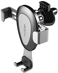 Держатель Rock Universal Gravity Air Vent Car Ball Joint Silver - фото Держатель Rock Universal Gravity Air Vent Car Ball Joint Silver