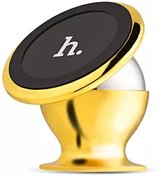 Тримач магнітний Hoco CA6 Full-metal Magnetic Vehicle Holder Gold - фото Тримач магнітний Hoco CA6 Full-metal Magnetic Vehicle Holder Gold