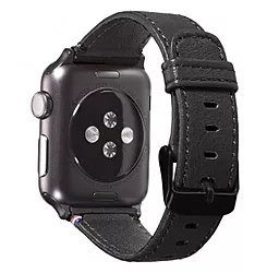 Змінний ремінець для розумного годинника Apple Watch Napa Leather 38mm Black (D5AW38SP1BK) - мініатюра 4