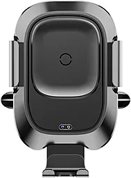 Держатель с беспроводной зарядкой Baseus Smart Vehicle Bracket Wireless Charger 10W Black (WXZN-01) - фото Держатель с беспроводной зарядкой Baseus Smart Vehicle Bracket Wireless Charger 10W Black (WXZN-01)