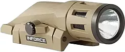 Фонарик аккумуляторный INFORCE WML Gen2 (1хCR123) Dark Earth (HML-06-1) - фото Фонарик аккумуляторный INFORCE WML Gen2 (1хCR123) Dark Earth (HML-06-1)