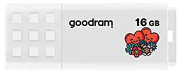 Флешка GooDRam UME2 VALENTINE 16GB USB 2.0 (UME2-0160W0R11-V) White - фото Флешка GooDRam UME2 VALENTINE 16GB USB 2.0 (UME2-0160W0R11-V) White