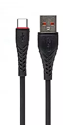Кабель USB SkyDolphin S02T USB Type-C Cable Black