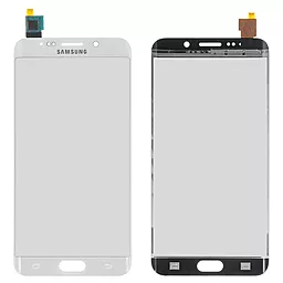 Сенсор (тачскрин) Samsung Galaxy S6 EDGE Plus G928 White - фото Сенсор (тачскрин) Samsung Galaxy S6 EDGE Plus G928 White