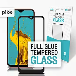 Защитное стекло Piko Full Glue для Ulefone Note 8/Note 8p  Черное (1283126505195)