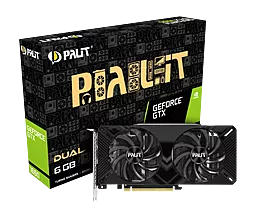 Відеокарта Palit GTX 1660 6GB Dual (NE51660018J9-1161A)