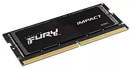 Оперативная память для ноутбука Kingston Fury Impact DDR5 SO-DIMM 8GB 4800 MHz (KF548S38IB-8) - миниатюра 2