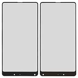 Корпусное стекло дисплея Xiaomi Mi Mix 2, Mi Mix Evo (original) Black - фото Корпусное стекло дисплея Xiaomi Mi Mix 2, Mi Mix Evo (original) Black
