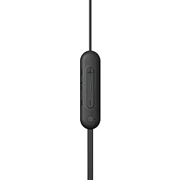 Наушники Sony WI-C100 Black (WIC100B.CE7) - миниатюра 4
