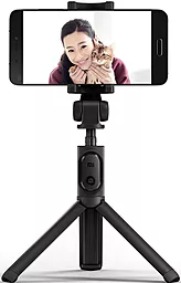 Монопод-трипод для селфі Xiaomi Tripod Black + Bluetooth кнопка Black (FBA4053CN, FBA4070US, XMZPG01YMB) - мініатюра 3 Монопод-трипод для селфі Xiaomi Tripod Black + Bluetooth кнопка Black (FBA4053CN, FBA4070US, XMZPG01YMB) - мініатюра 3