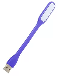 Фонарик гибкий Optima LED USB Violet (UL-001-VI) - фото Фонарик гибкий Optima LED USB Violet (UL-001-VI)
