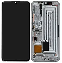 Дисплей Xiaomi Mi Note 10, Mi Note 10 Pro, Mi Note 10 Lite, Mi CC9 Pro с тачскрином и рамкой, оригинал, White - фото Дисплей Xiaomi Mi Note 10, Mi Note 10 Pro, Mi Note 10 Lite, Mi CC9 Pro с тачскрином и рамкой, оригинал, White