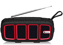 Колонки акустичні NewRixing NR5018FM Black/Red - фото Колонки акустичні NewRixing NR5018FM Black/Red