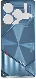 Задняя крышка корпуса Tecno Pova 6 LI7 Meteorite Grey - фото Задняя крышка корпуса Tecno Pova 6 LI7 Meteorite Grey