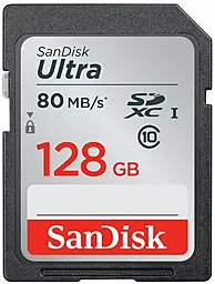 Карта памяти SanDisk SDXC 128GB Ultra Class 10 UHS-I (SDSDUN4-128G-GN6IN)