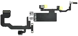 Шлейф Apple iPhone 12 Pro Max з датчиком наближення, датчиком освітленості та мікрофоном, без динаміка, (JC)