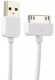 USB Кабель Hoco X1 Rapid Charging 30 Pin Dock White - мініатюра 2