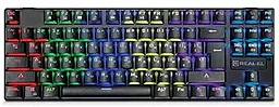 Клавиатура REAL-EL M28 RGB TKL Black - фото Клавиатура REAL-EL M28 RGB TKL Black