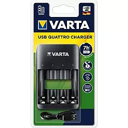 Зарядний пристрій Varta Value USB Quattro Charger Pro 4шт AA/AAA (57652101401)