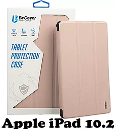 Чехол для планшета BeCover Soft TPU с креплением Apple Pencil для Apple iPad 10.2" 7 (2019), 8 (2020), 9 (2021) Pink (707536) - фото Чехол для планшета BeCover Soft TPU с креплением Apple Pencil для Apple iPad 10.2" 7 (2019), 8 (2020), 9 (2021) Pink (707536)
