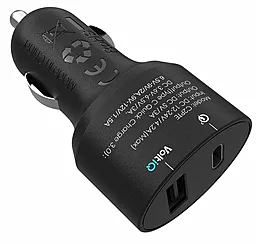 Автомобильное зарядное устройство с быстрой зарядкой Tronsmart 33W USB Type-C Quick Car Charger 3.0 Black - миниатюра 5