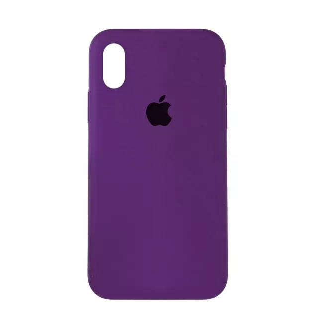 Чохол Silicone Case Full для Apple iPhone XR Grape - фото 1