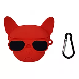 Чехол для Apple Airpods Pro case emoji series — Red Dog