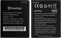 Аккумулятор Prestigio MultiPhone 5450 Duo / PAP5450 DUO (1500 mAh) 12 мес. гарантии - миниатюра 5
