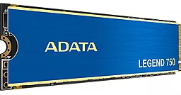 SSD Накопитель ADATA Legend 750 1TB M.2 NVMe (ALEG-750-1TCS) - миниатюра 4