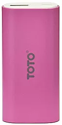 Повербанк TOTO TBG-18 5000 mAh Pink