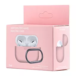 Чохол Silicone Case 1,2mm for AirPods Pro Pink - мініатюра 2