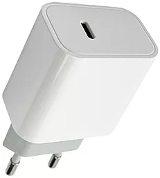 Сетевое зарядное устройство Mibrand MI-16 20w PD USB-C fast charger white (MIWC/16CW) - фото Сетевое зарядное устройство Mibrand MI-16 20w PD USB-C fast charger white (MIWC/16CW)