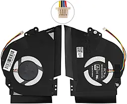 Вентилятор (кулер) для ноутбука Asus ROG Zephyrus S17 GX701LV, GX701LWS, GX701LXS (13NR03Q0T02012) 12V, 4 pin, CPU FAN, Original - фото Вентилятор (кулер) для ноутбука Asus ROG Zephyrus S17 GX701LV, GX701LWS, GX701LXS (13NR03Q0T02012) 12V, 4 pin, CPU FAN, Original