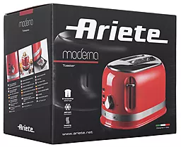 Тостер Ariete 0149 red - мініатюра 4 Тостер Ariete 0149 red - мініатюра 4