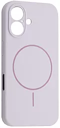 {"ru": "Чехол", "uk": "Чохол"} Silicone Case Full Camera Fine Ring MagSafe для Apple iPhone 16  Glycine