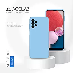 Чехол ACCLAB SoftShell для Samsung Galaxy A13 4G Light Blue - миниатюра 4 Чехол ACCLAB SoftShell для Samsung Galaxy A13 4G Light Blue - миниатюра 4