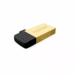 Флешка Transcend JetFlash OTG 380 16GB Gold (TS16GJF380G) - фото Флешка Transcend JetFlash OTG 380 16GB Gold (TS16GJF380G)